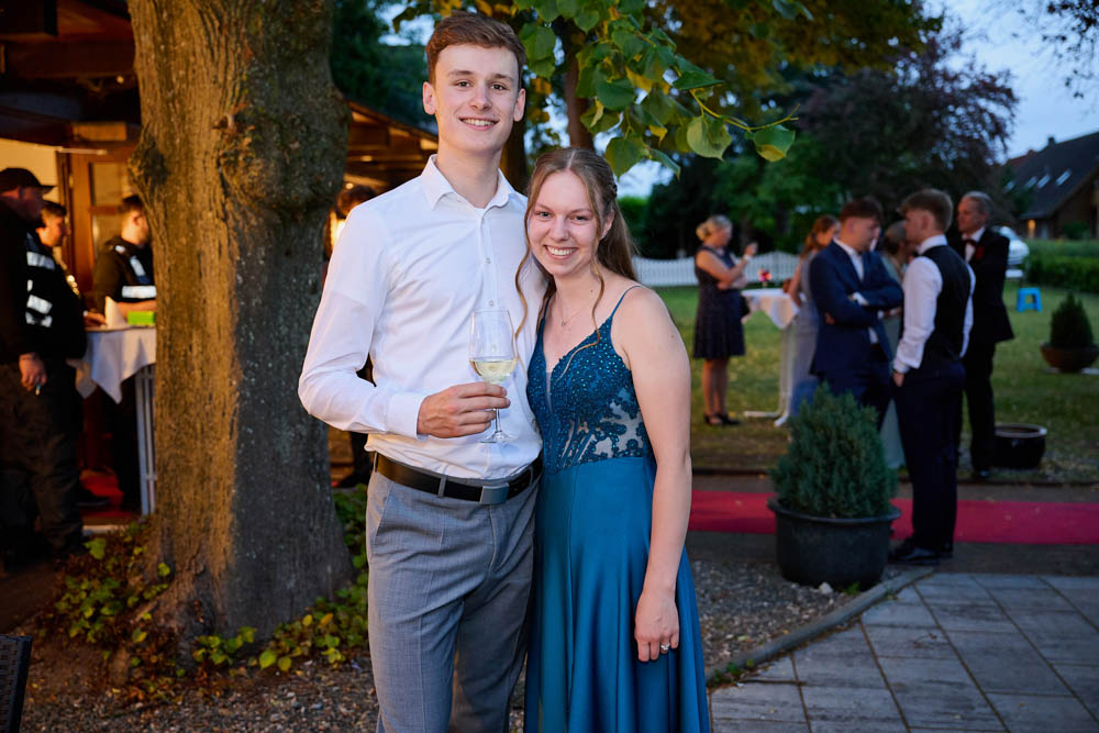 Abiballfotograf Niedersachsen – Pärchenfoto Abiball