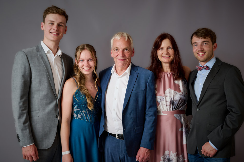 Familienfotos Abiball